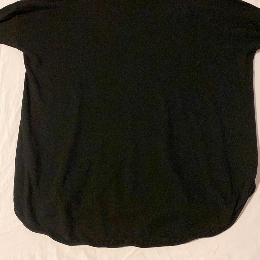 Victoria Secret Black Vneck Sweater Size Medium VGUC - Picture 5 of 8